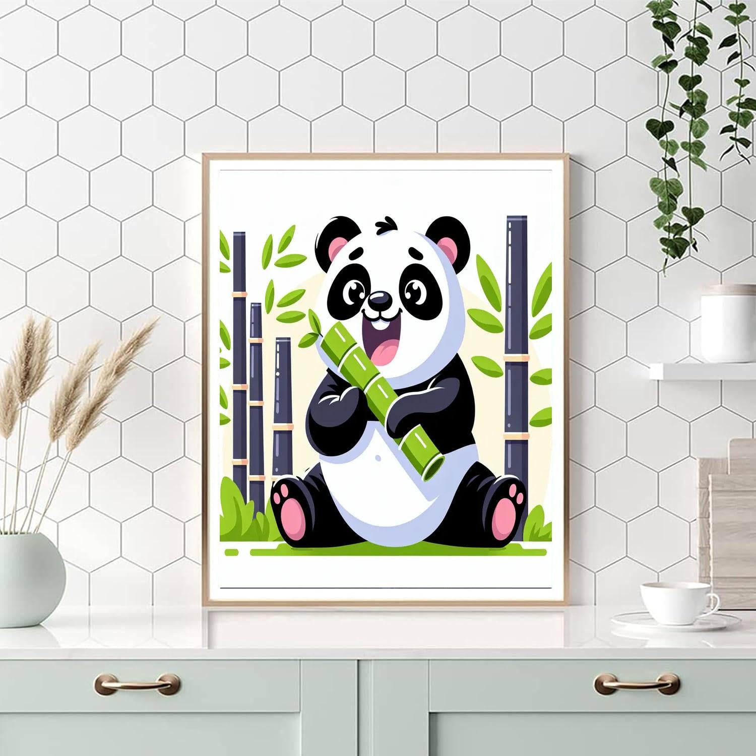 Jolly Panda DIY Paint By Numbers