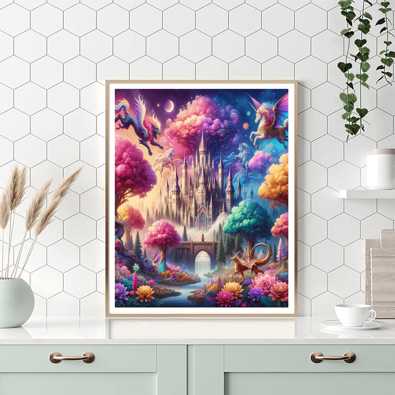 Mystic Dreamscape Numbered Painting Kits