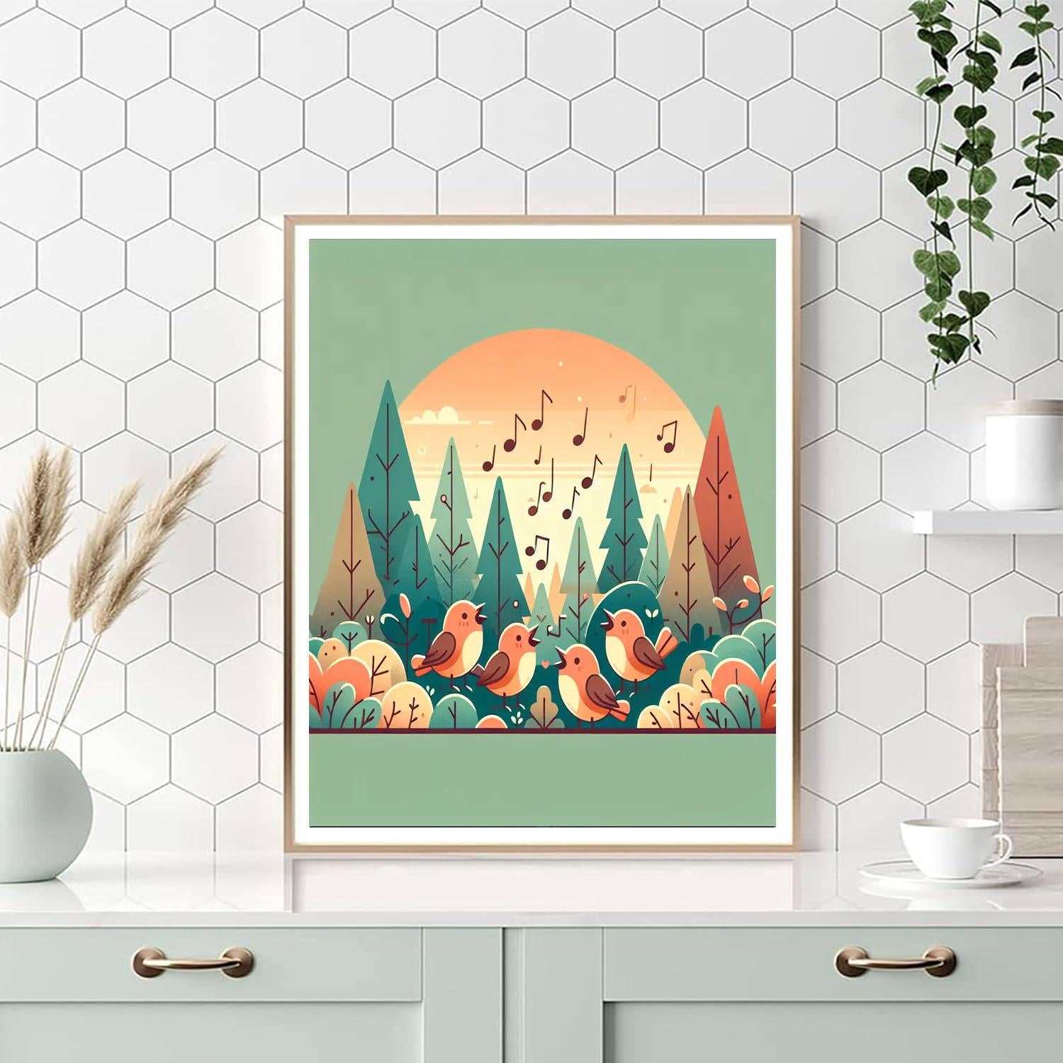 Gentle Forest Symphony Paint By Number