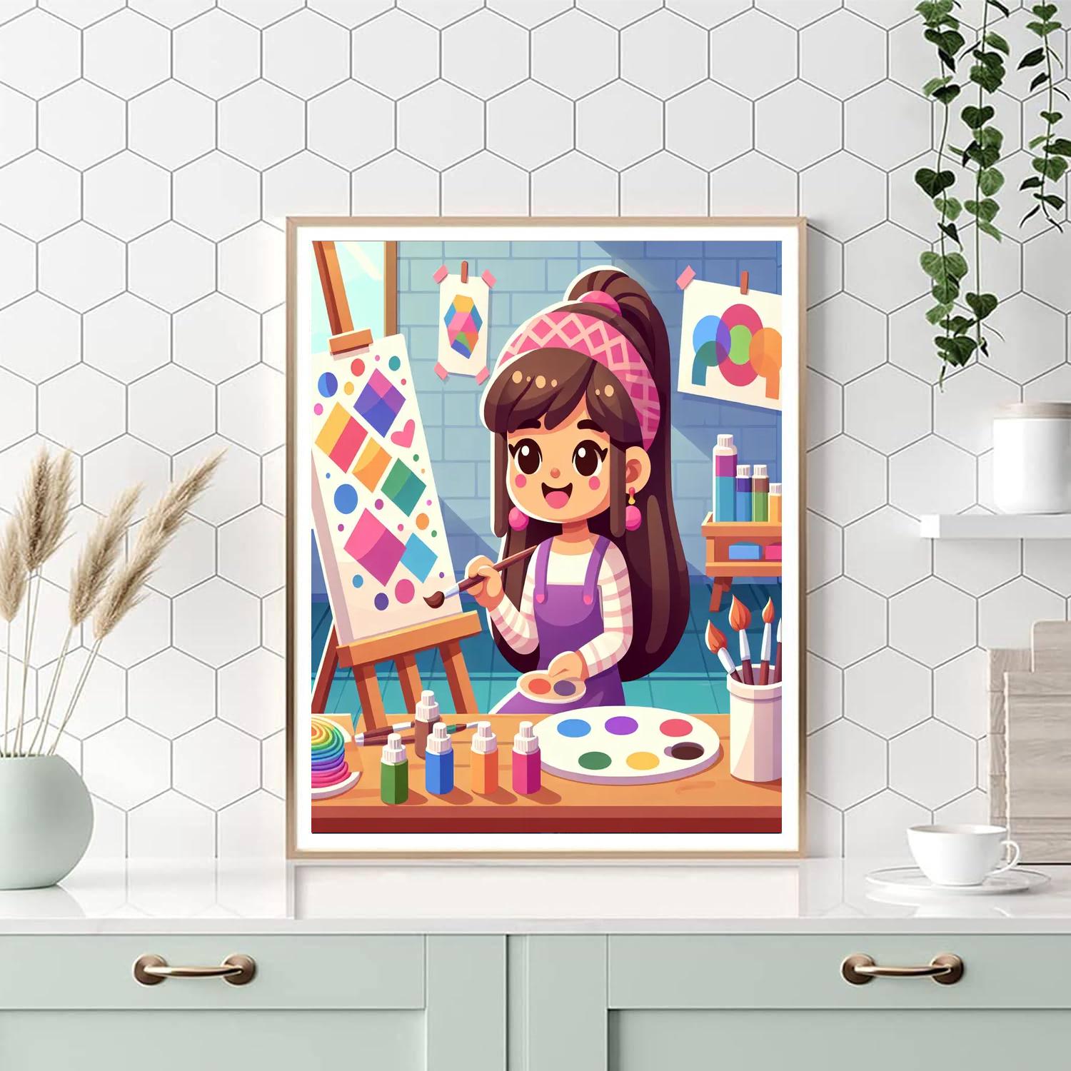 Little Artist's Workshop Numbered Painting Kits