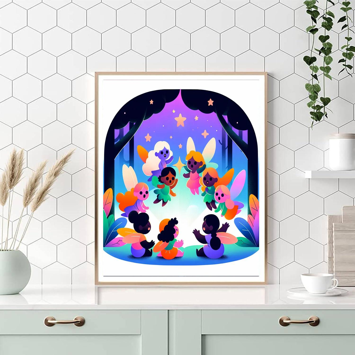 Fairy Forest Fables Numbered Painting Kits