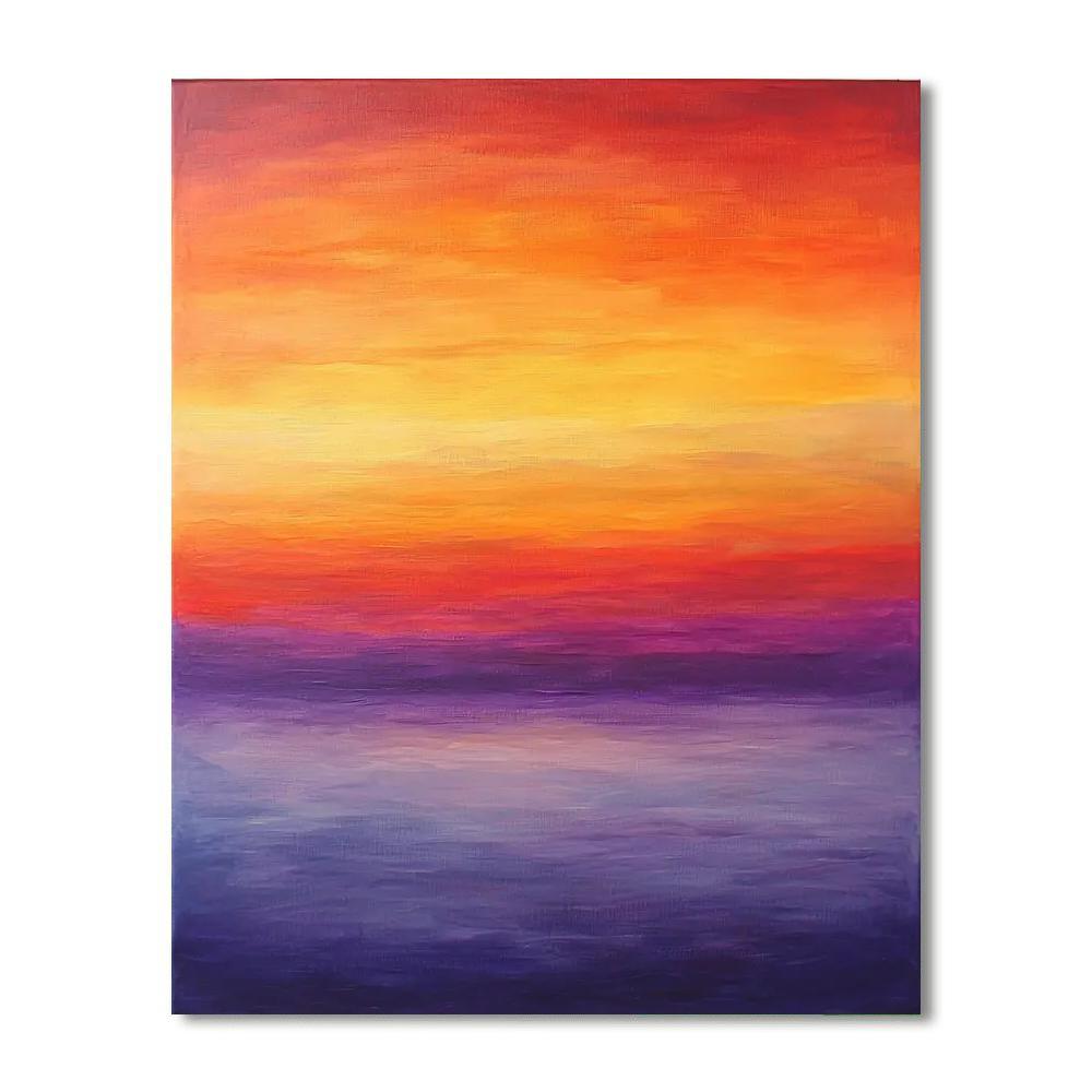 Frida Kahlo Inspired Sunset Dreams  Paint By Numbers Art