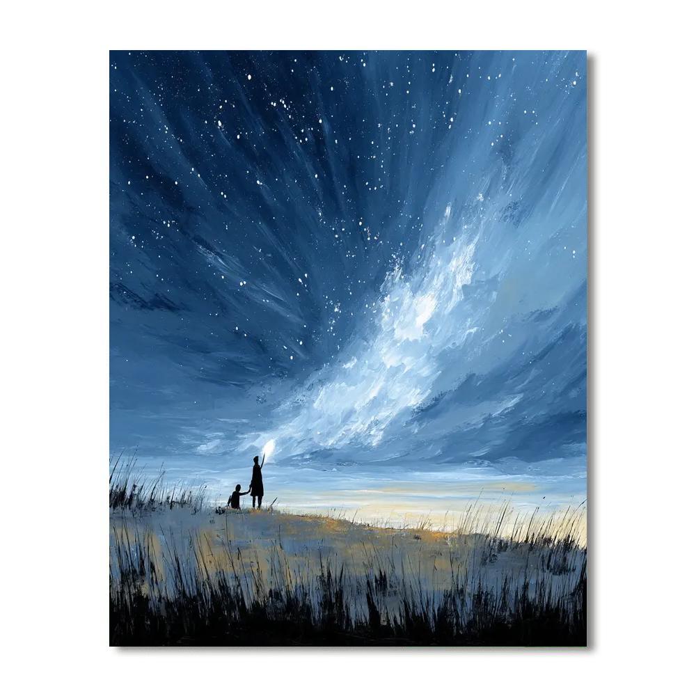Hugging The Stars Paint By Number