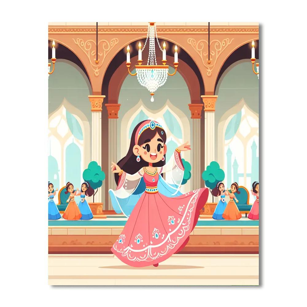 Princess's Royal Dance Paint By Numbers Kits