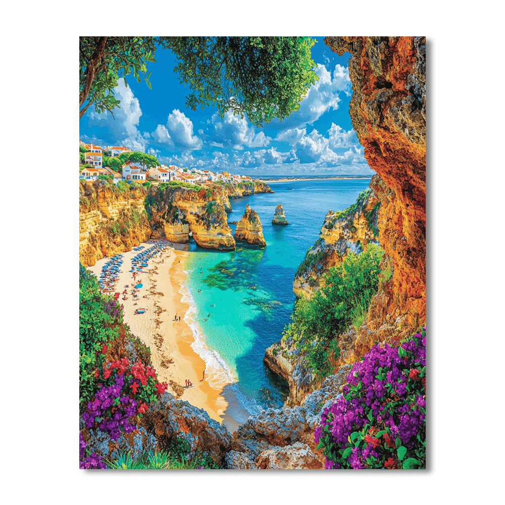 The Algarve DIY Paint By Numbers