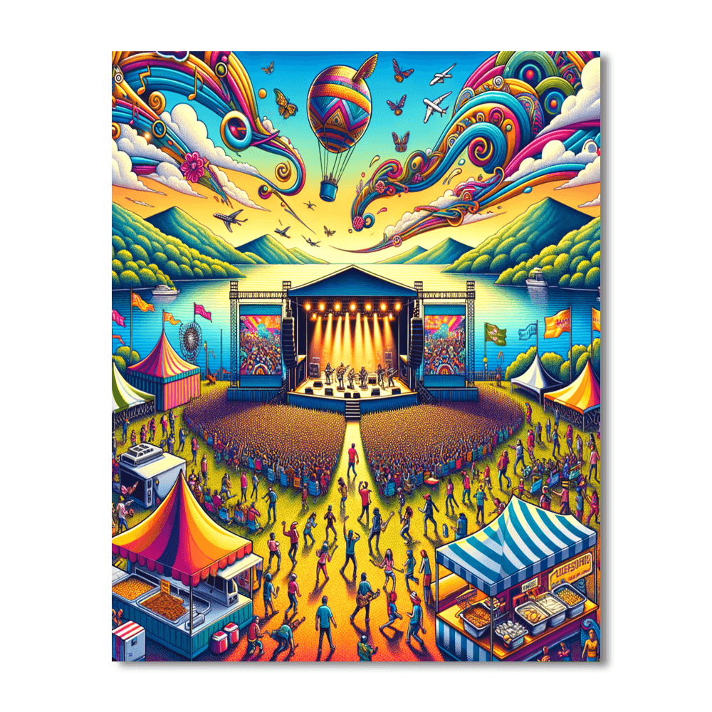 Summerfest - Milwaukee Paint By Number