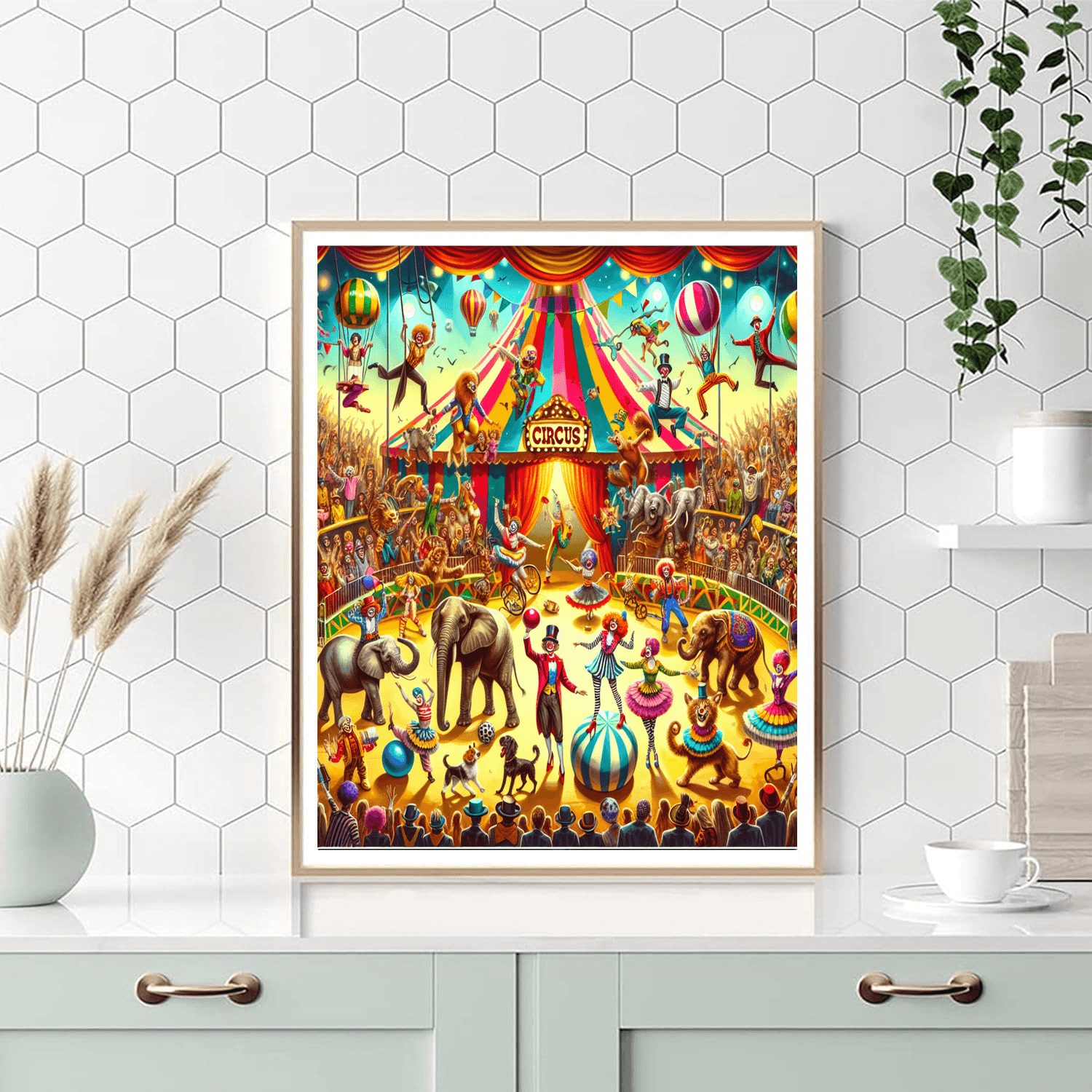 Fantastic Circus Extravaganza Numbered Painting Kits