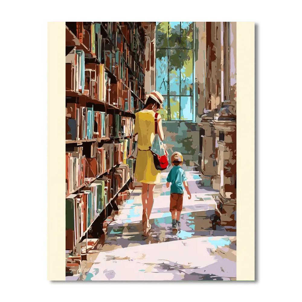 Guided By A Mother's Wisdom Painting Number Kit