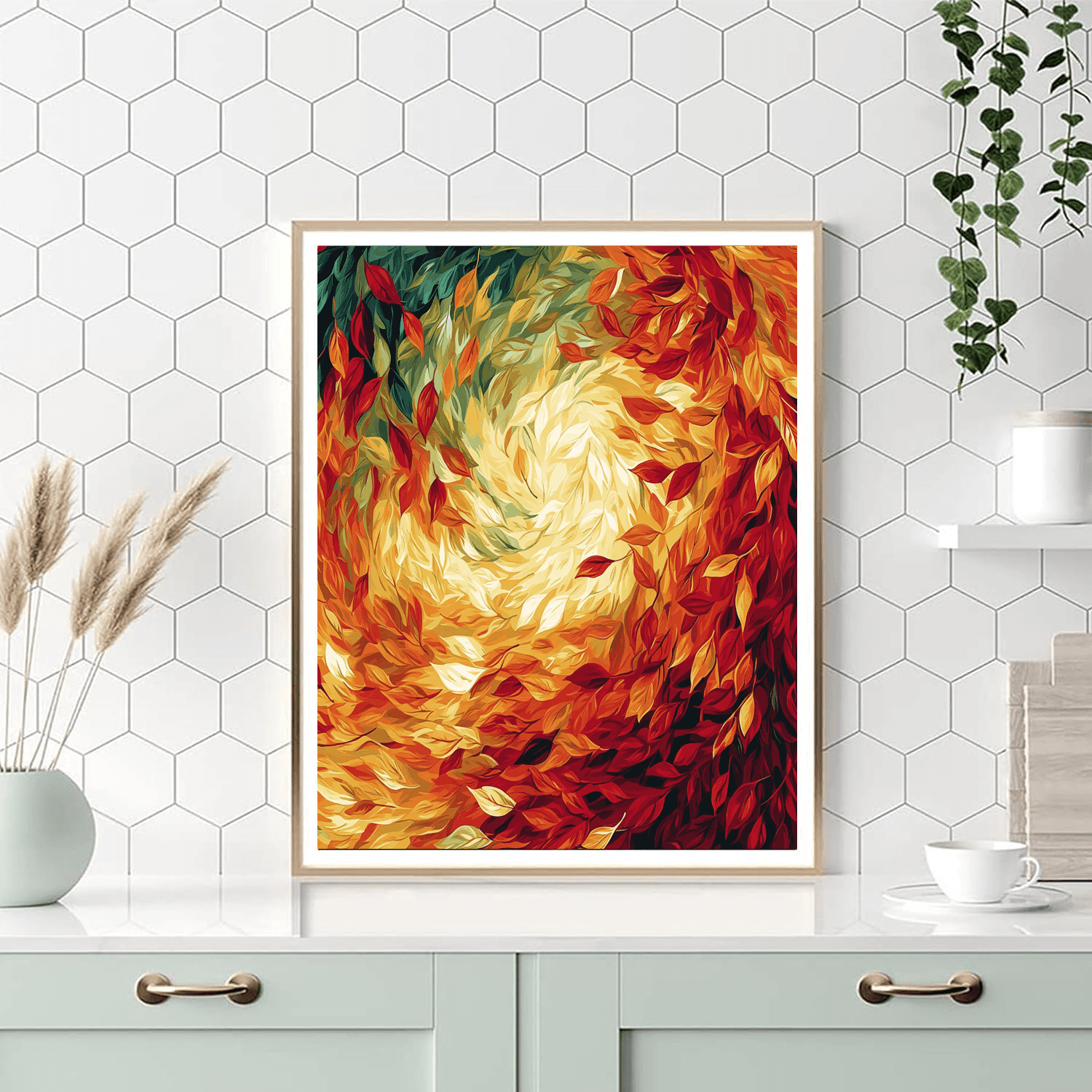 Vincent Van Gogh Inspired Rhythms Of Autumn  DIY Paint By Numbers