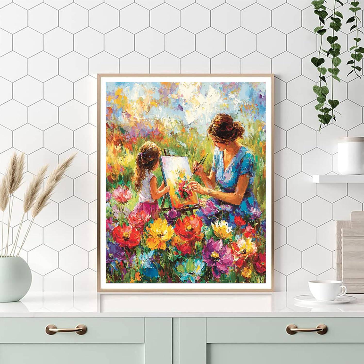 Blooming Bonds Paint By Numbers
