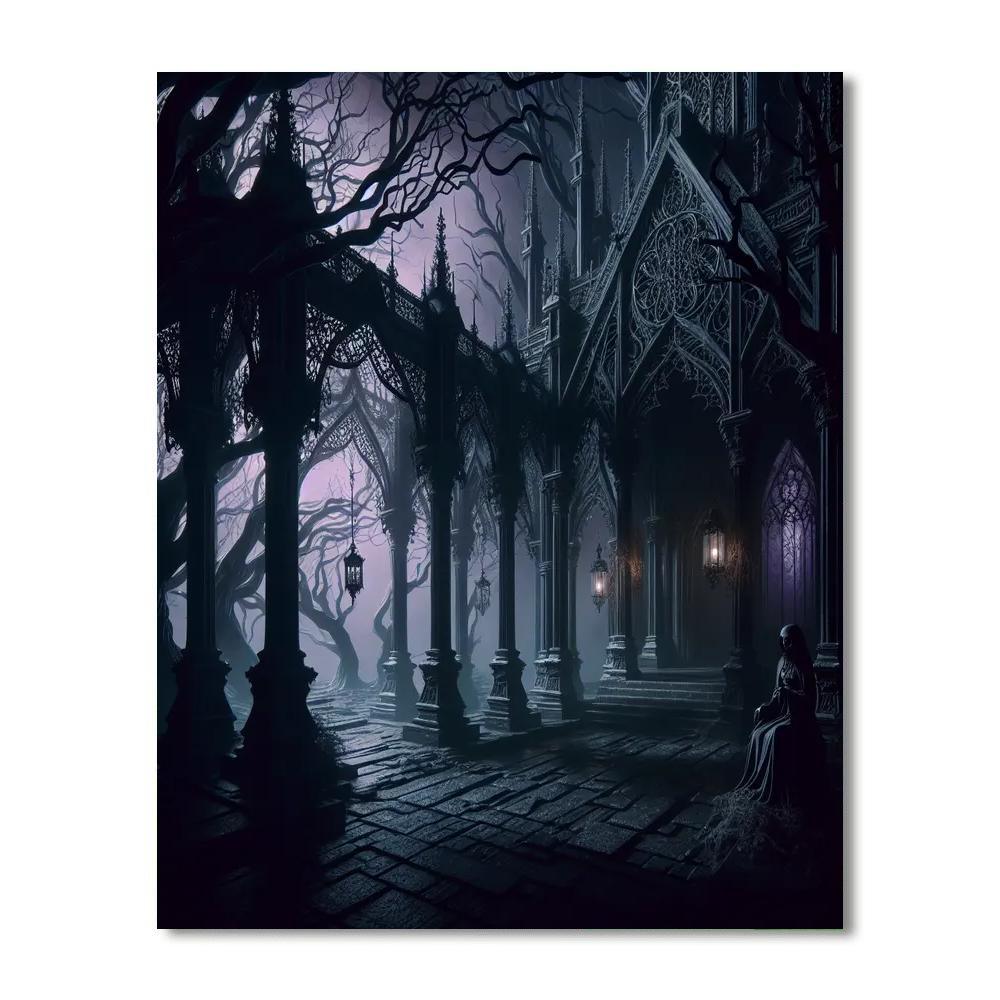 Gothic Twilight Mystique Paint By Number