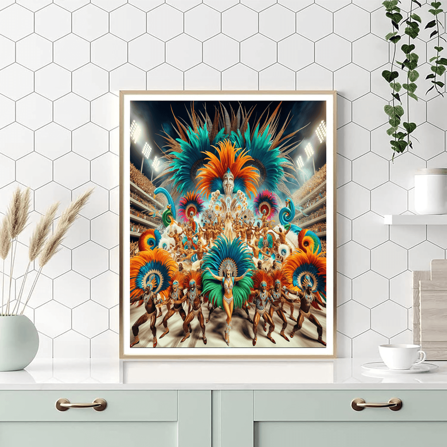 Carnival Of Rio De Janeiro Paint By Number