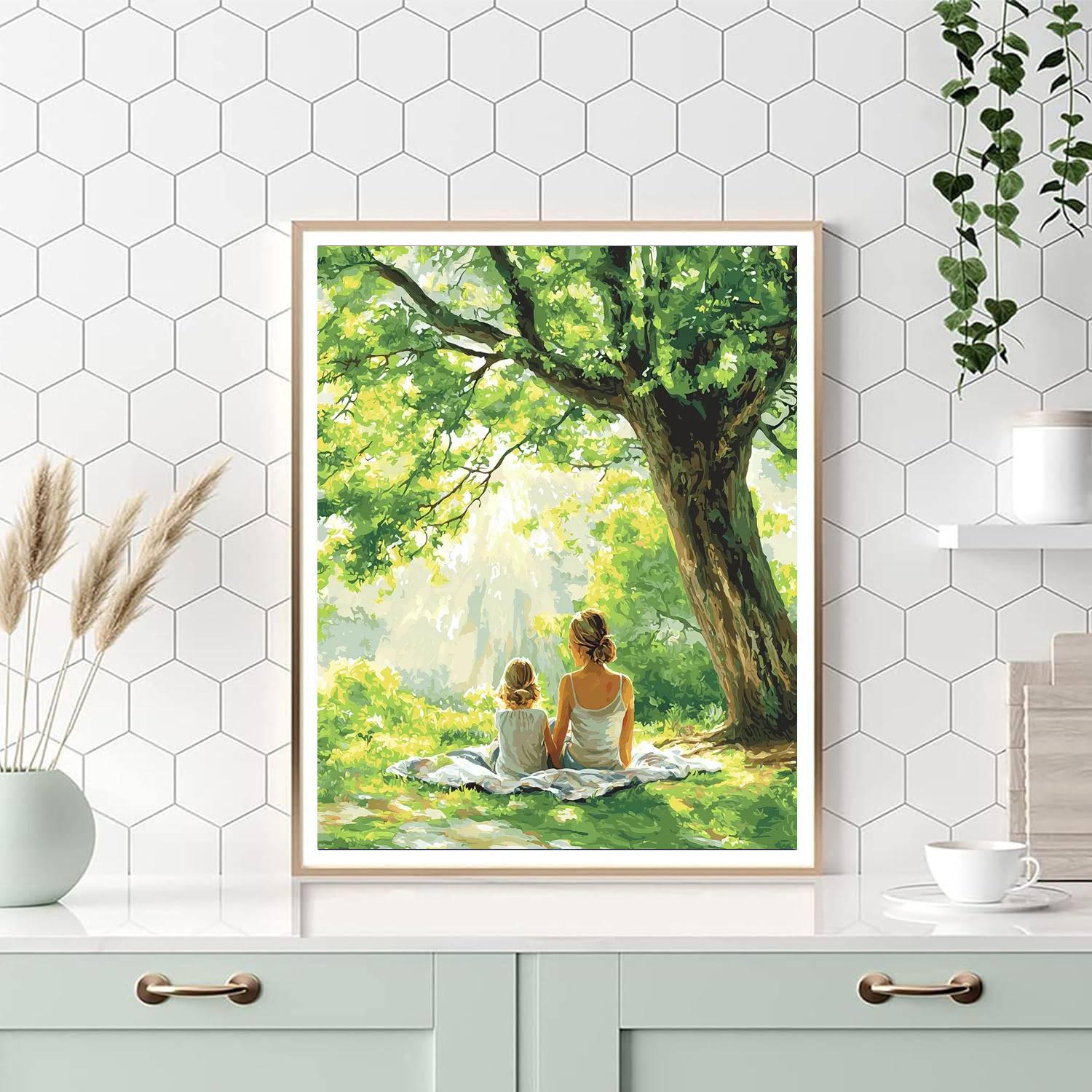 Under The Shade Of Love DIY Paint By Numbers