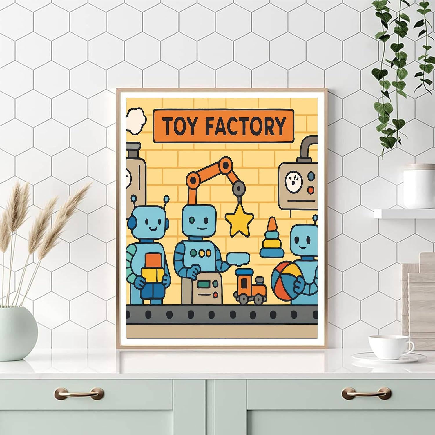 Toy Factory Wonders DIY Paint By Numbers