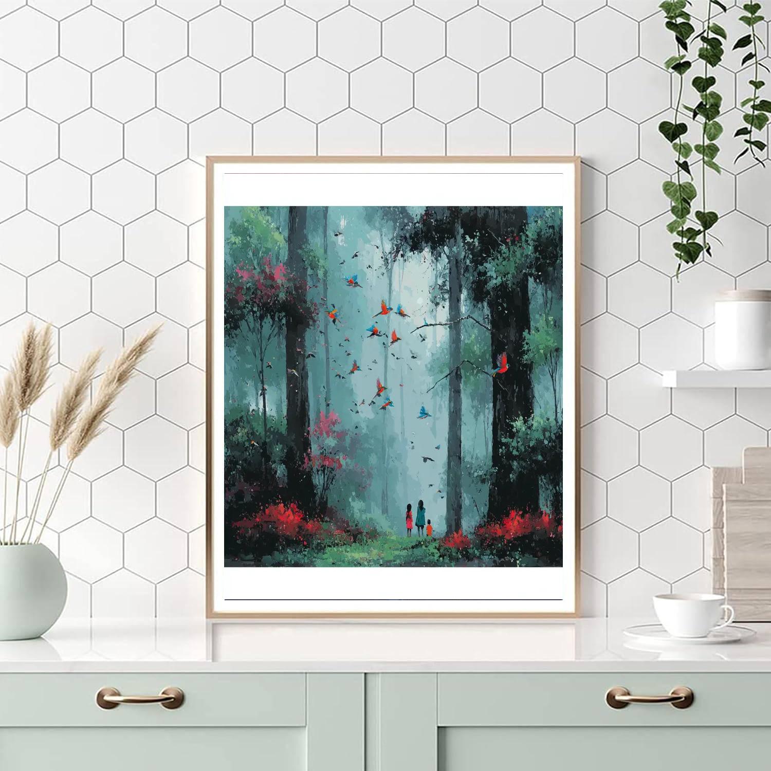 Nature's Orchestra Paint By Color