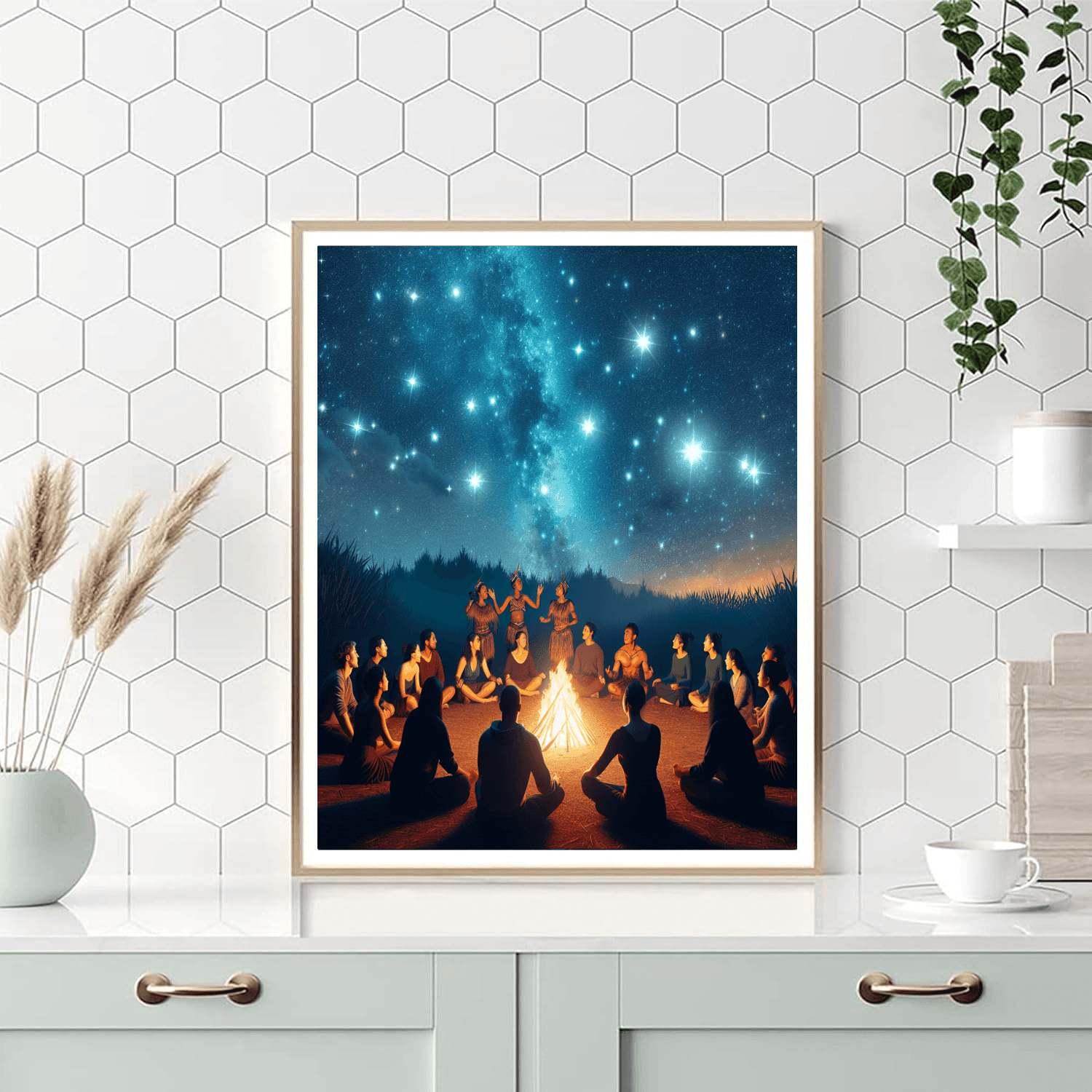 Maori New Year - New Zealand Paint By Numbers Kits