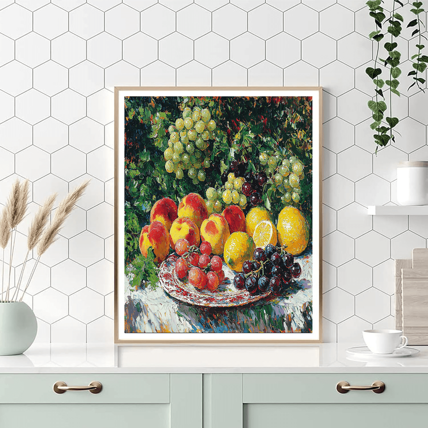 Paul Cézanne Inspired Summer Fruits  Paint By Numbers Kits