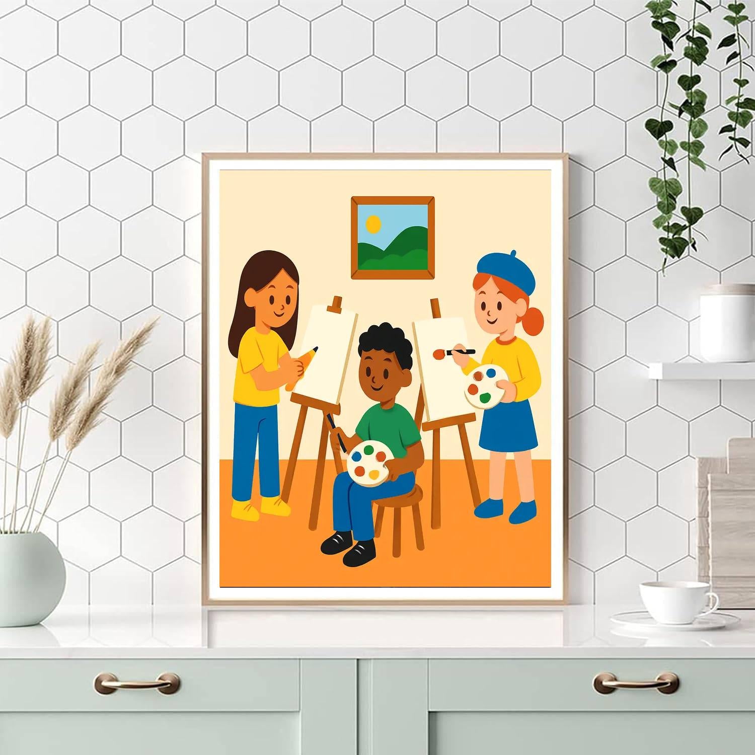 Artistic Journey Paint By Numbers Art