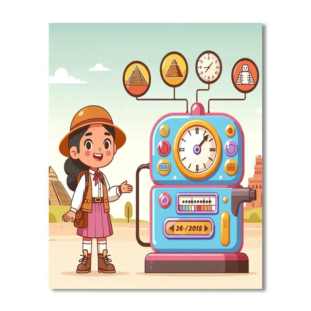 Time Traveler's Journey Paint By Numbers Kits