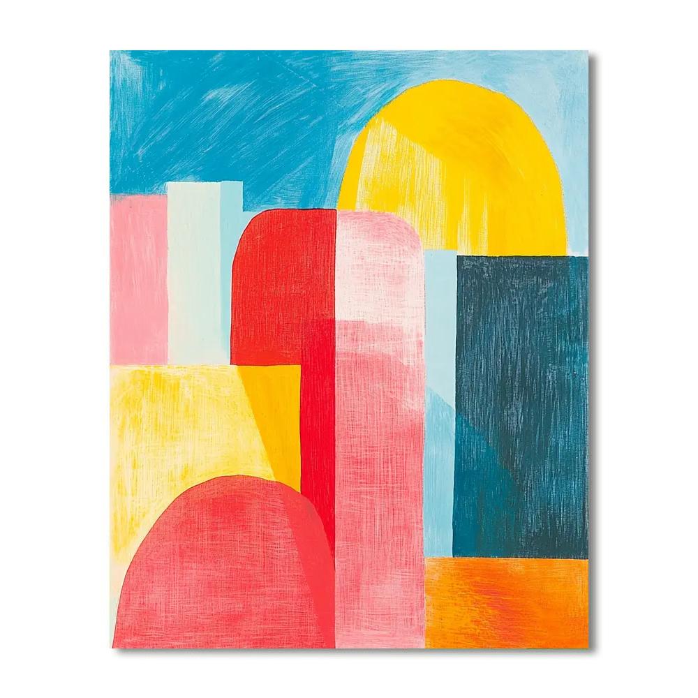 Paul Klee Inspired Visions Of Imagination  Paint By Number