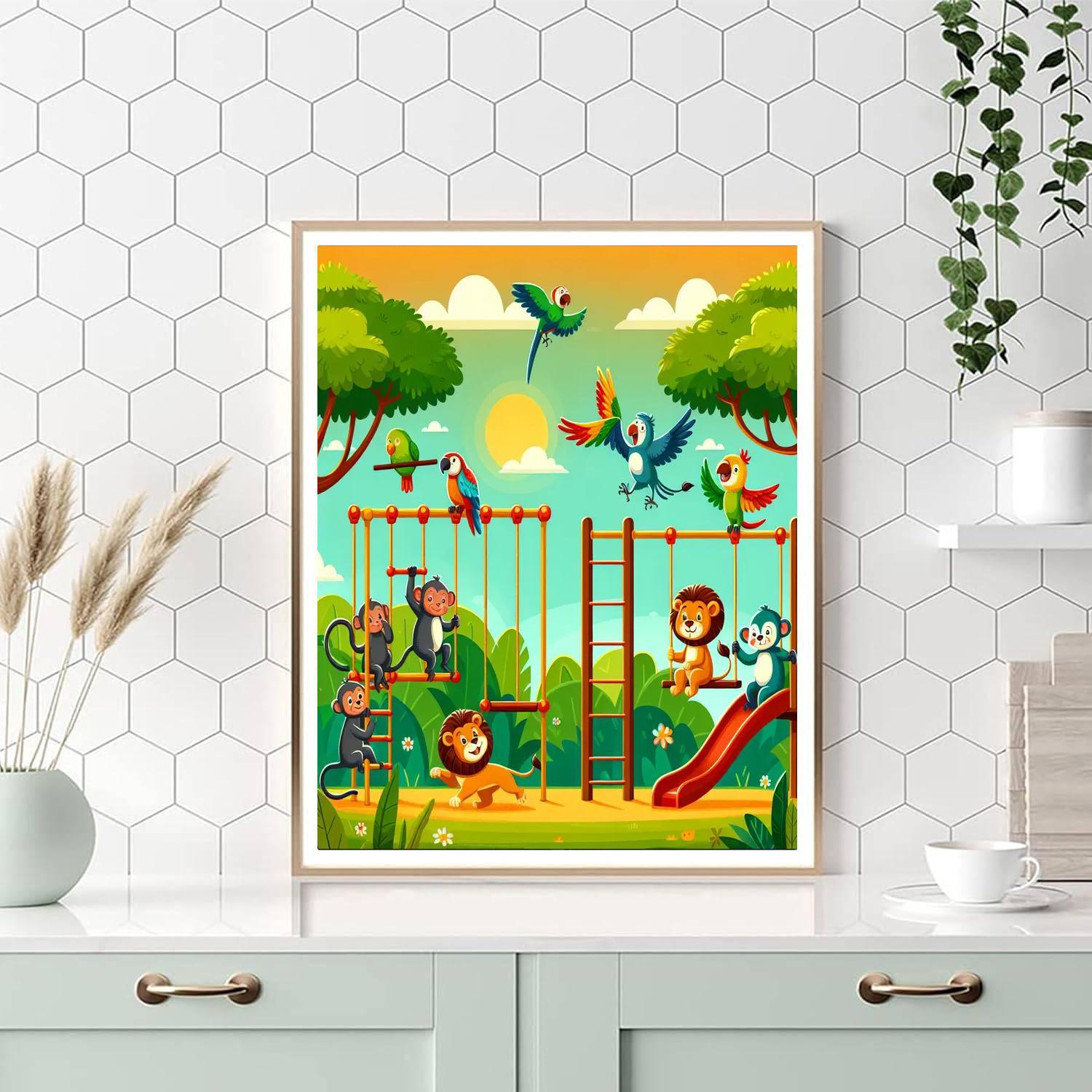 Jungle Gym Explorers Paint By Number