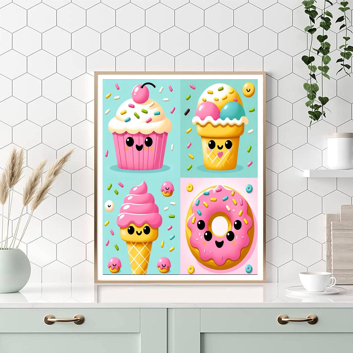 Sweet Tooth Dessert Delight Paint By Numbers Kits