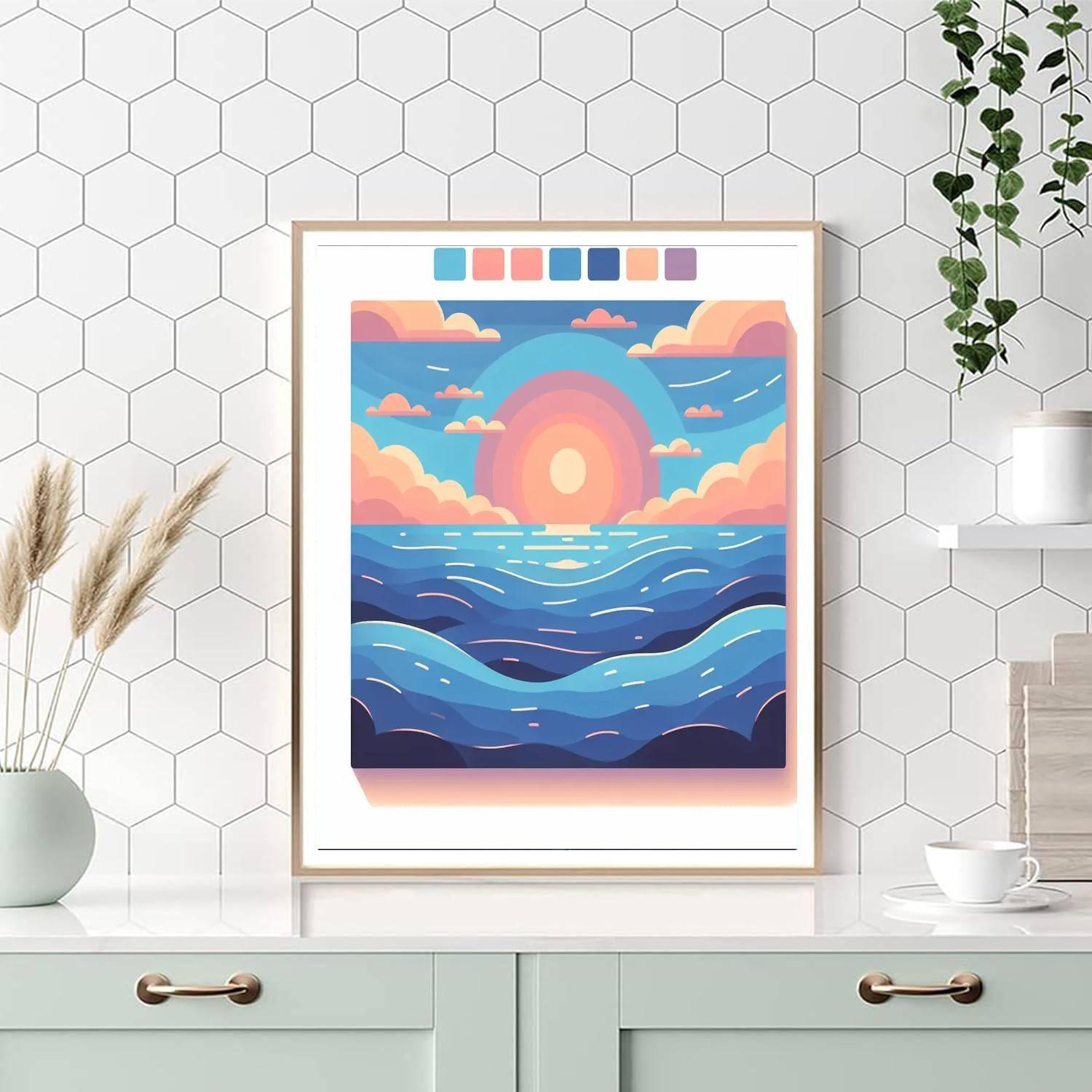 Seaside Sunsets Painting By Numbers Kit