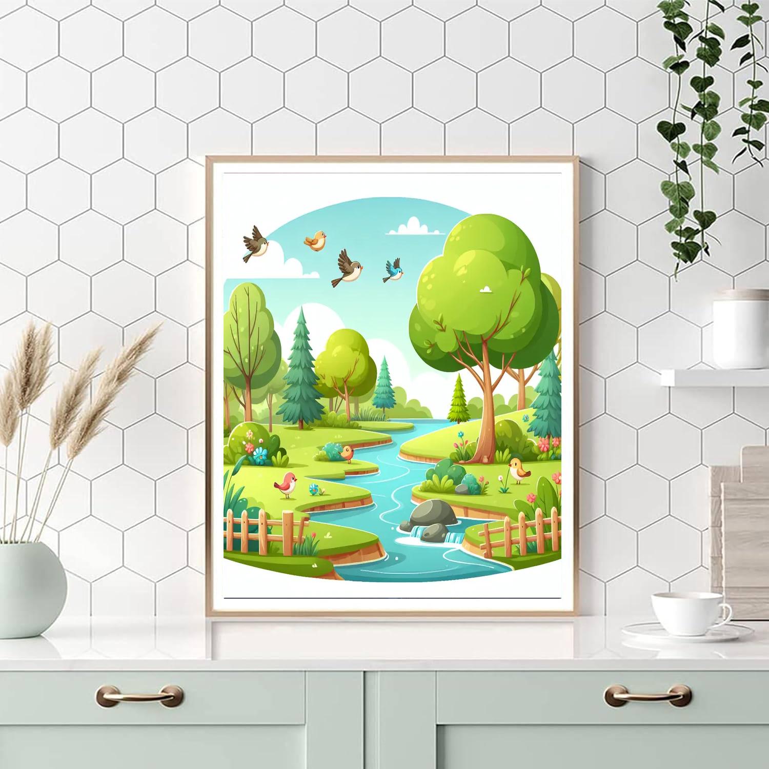 Harmony Hollow Paint By Numbers Art