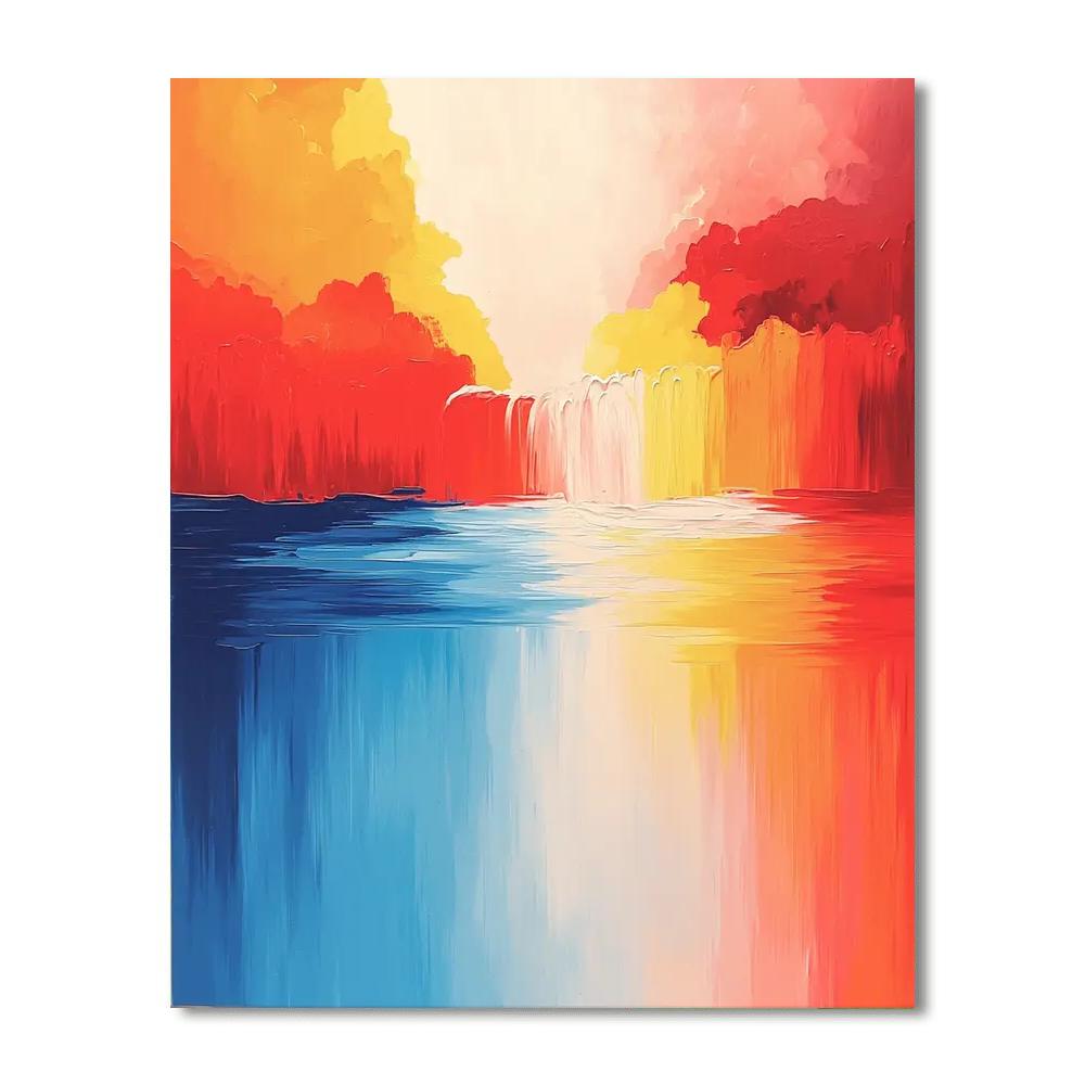 Frida Kahlo Inspired Cascading Emotions  Painting Number Kit