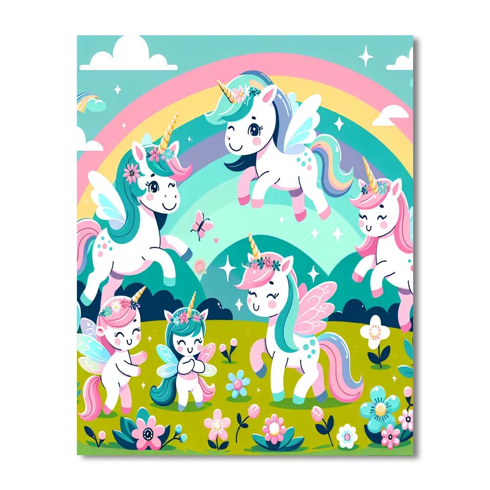 Mystic Meadows Numbered Painting Kits