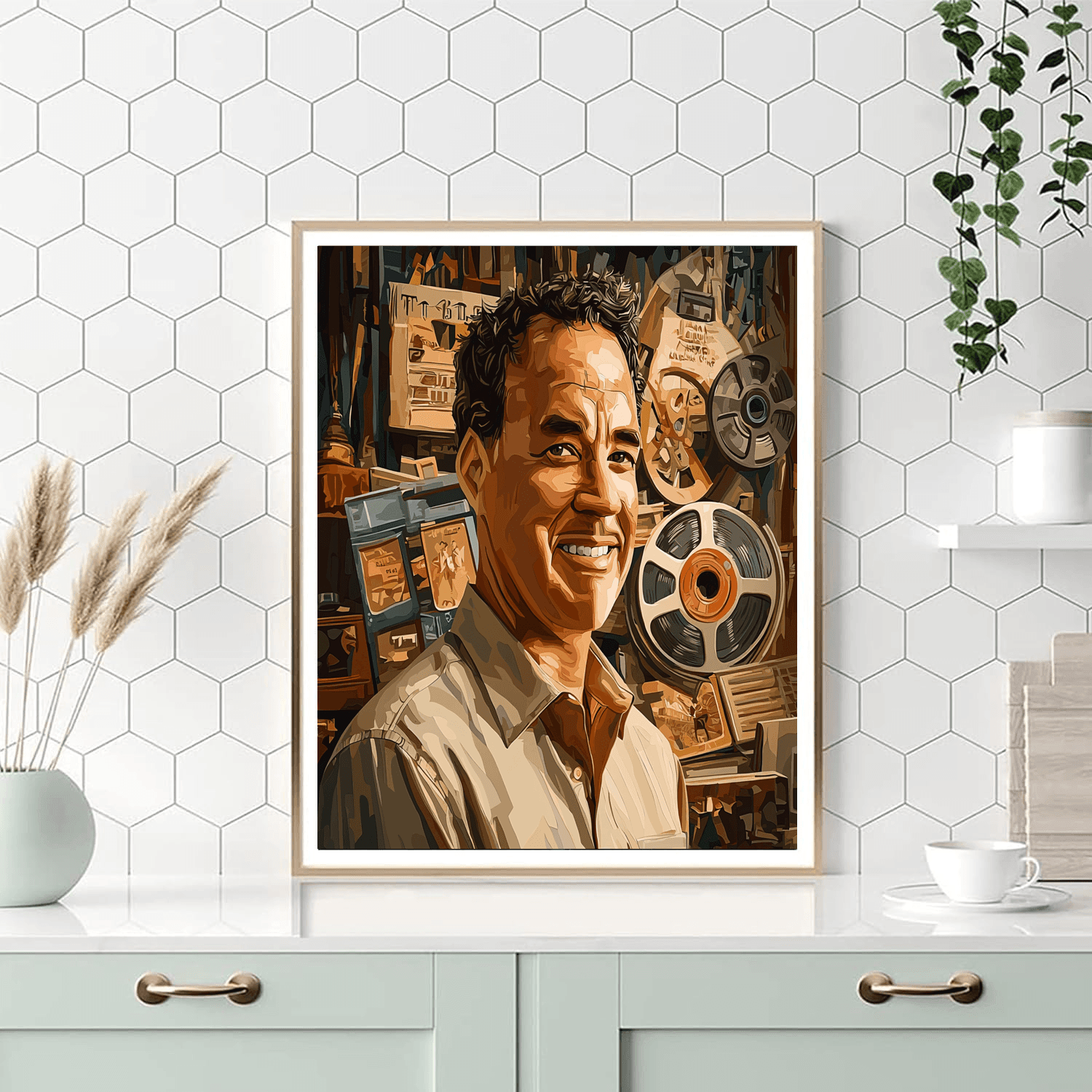 Tom Hanks: A Journey Through Life's Endless Stories Paint By Color