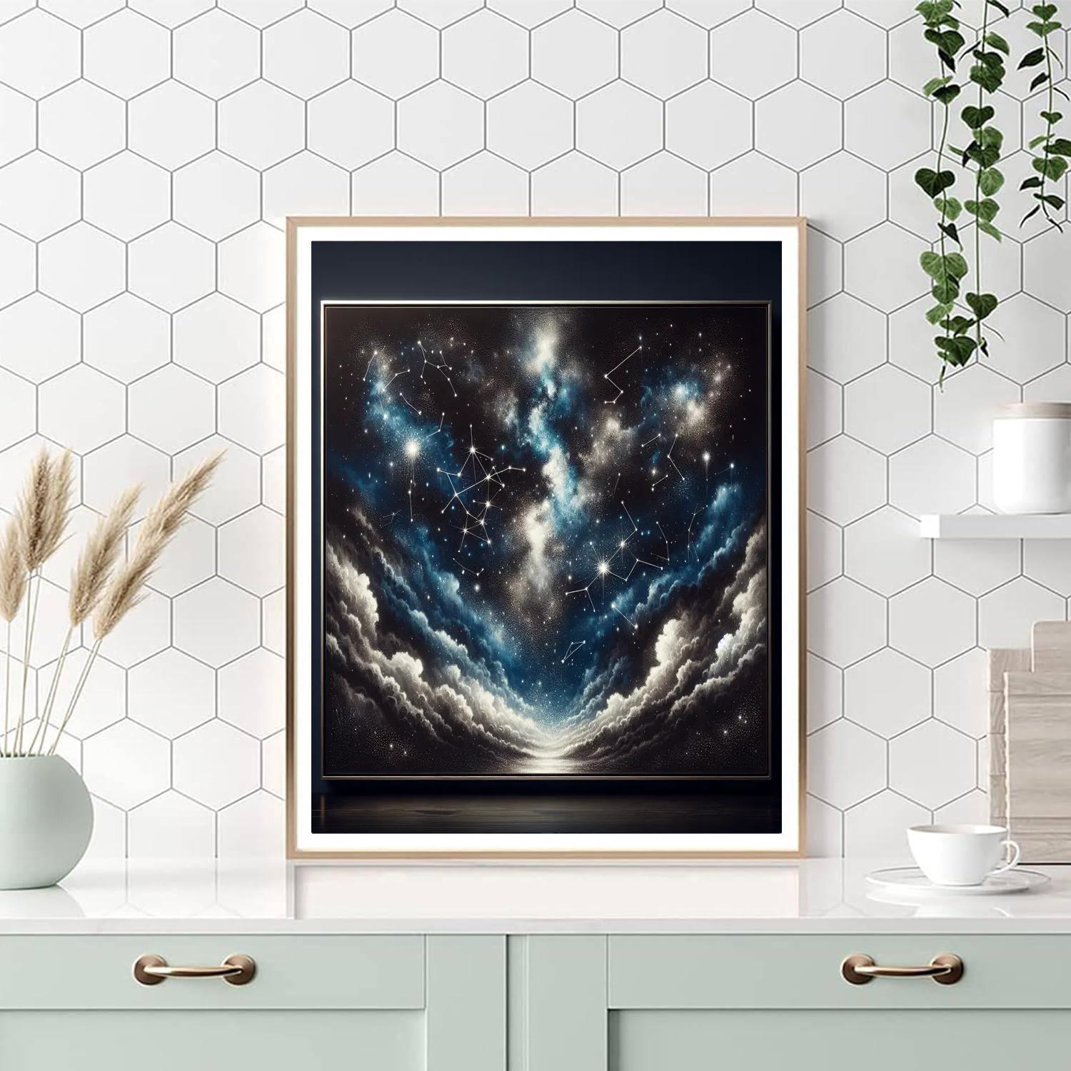 Mystical Celestial Constellations Paint By Numbers Kits