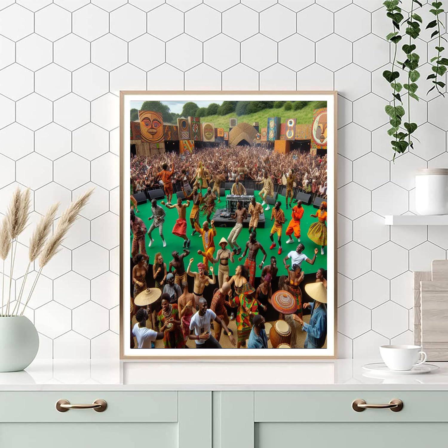 Nyege Nyege Festival Paint By Color