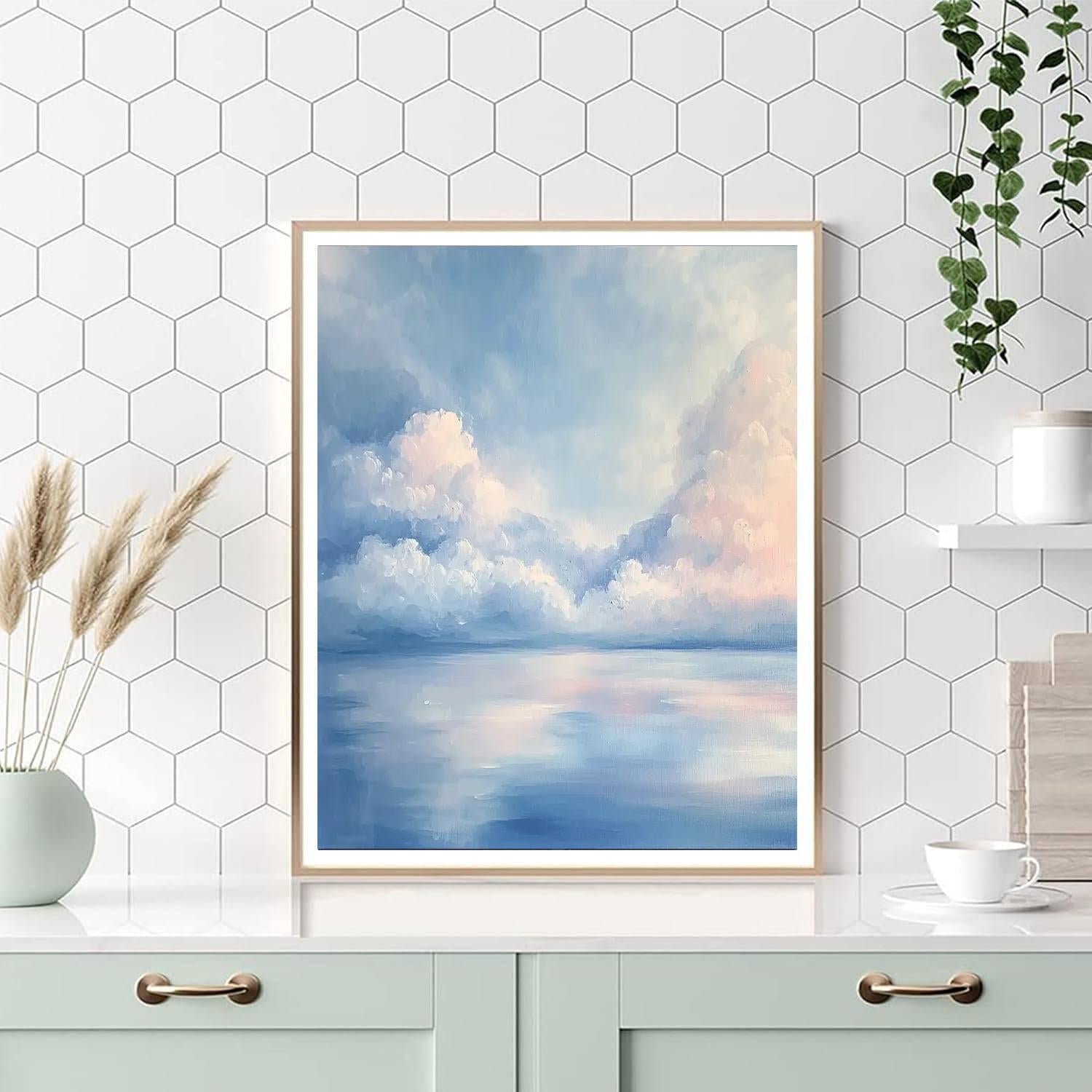 Edgar Degas Inspired Dreamscape Of Serenity  Paint By Numbers