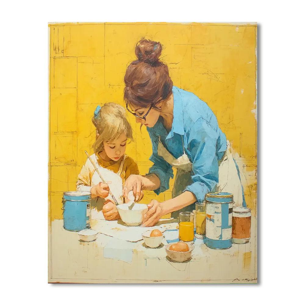 The Art Of Everyday Moments Painting Number Kit