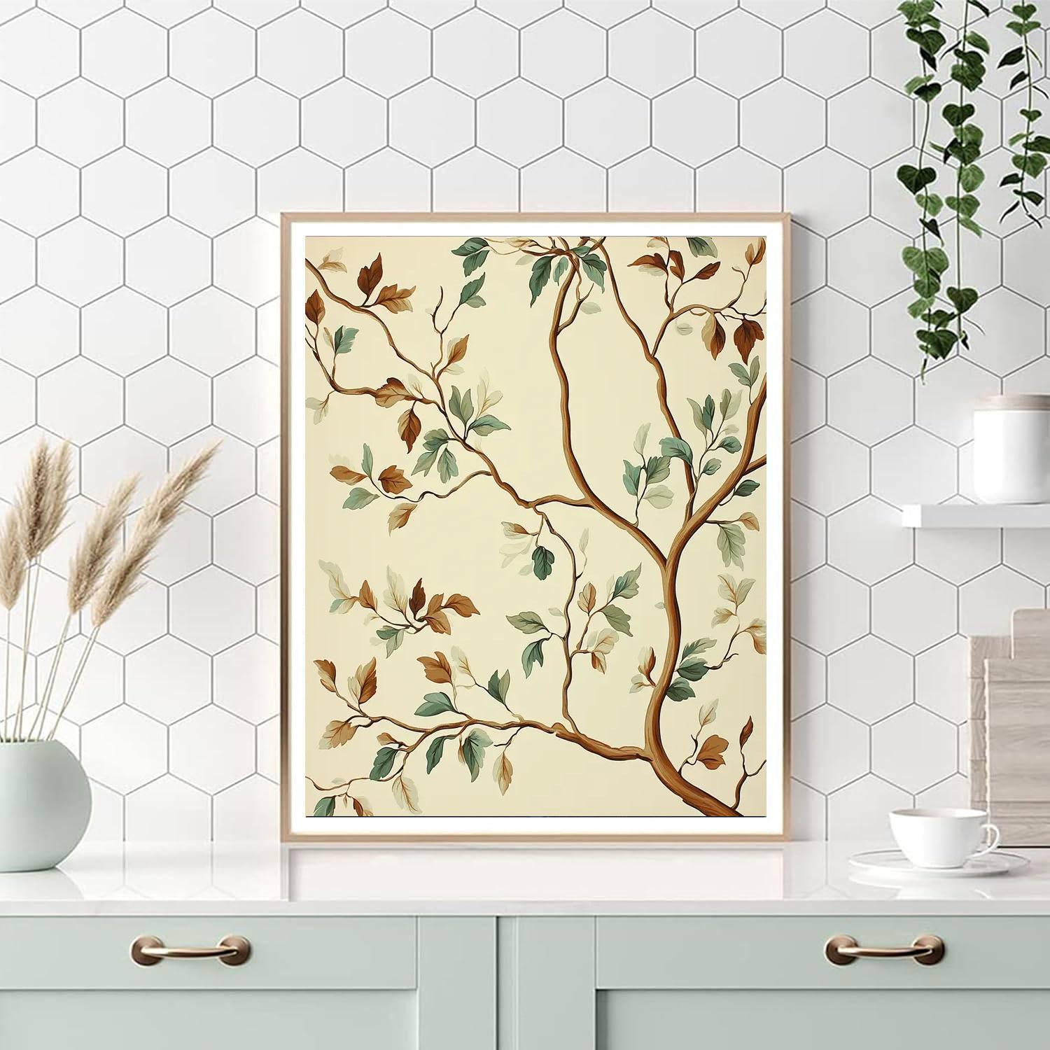 Leonardo Da Vinci Inspired The Language Of Trees  DIY Paint By Numbers