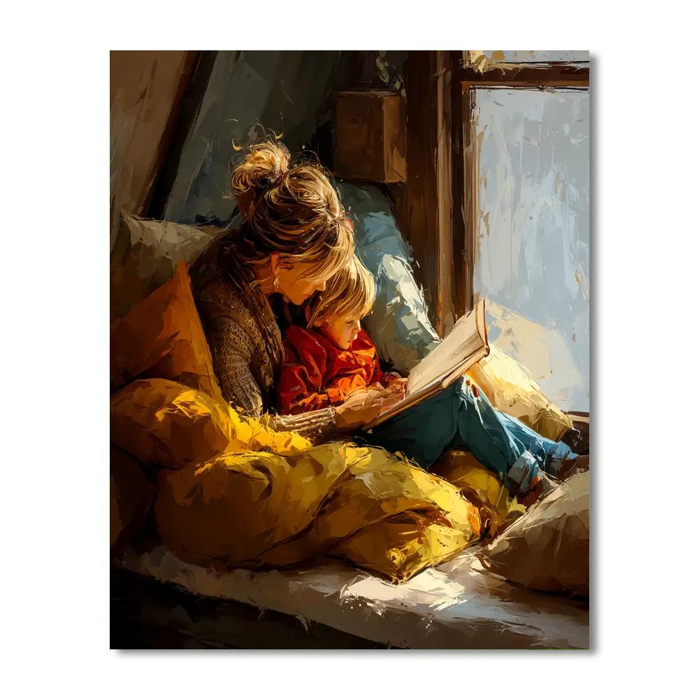 Reading Together Paint By Numbers Kits