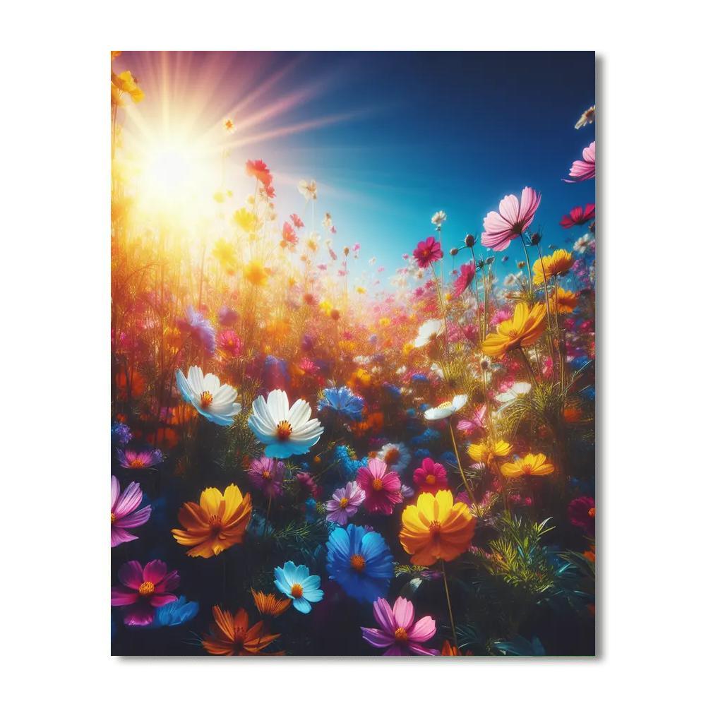 Summer Meadow Delight Numbered Painting Kits