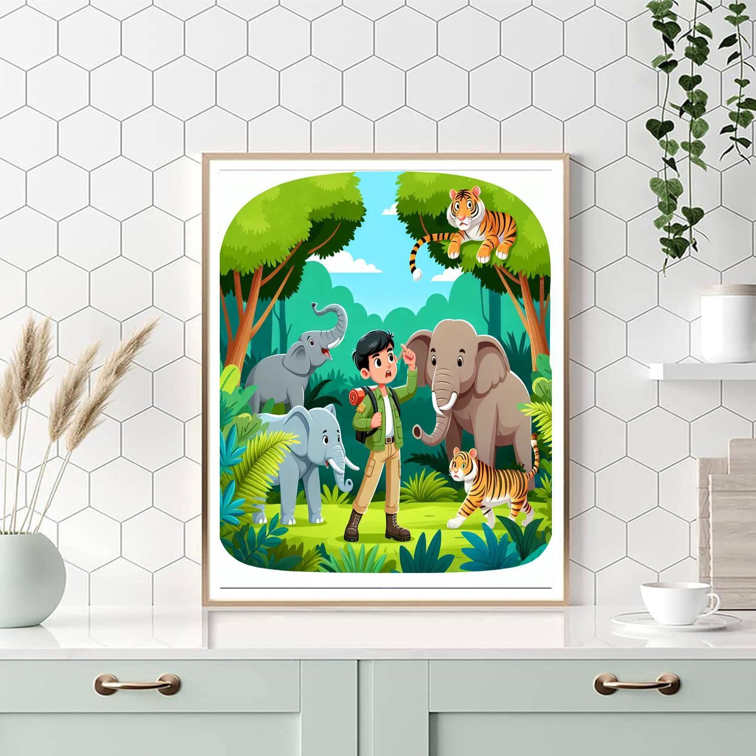 Wildlife Wanderers DIY Paint By Numbers