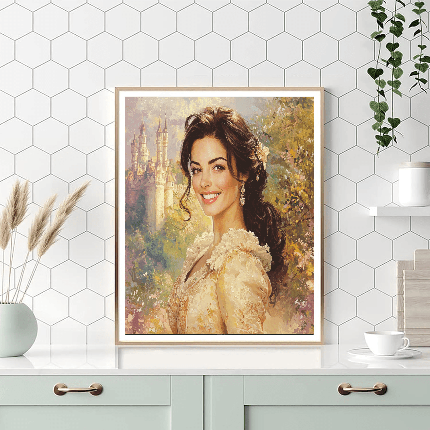 Anne Hathaway: A Fairytale Dreamer In Reality Paint By Numbers Kits