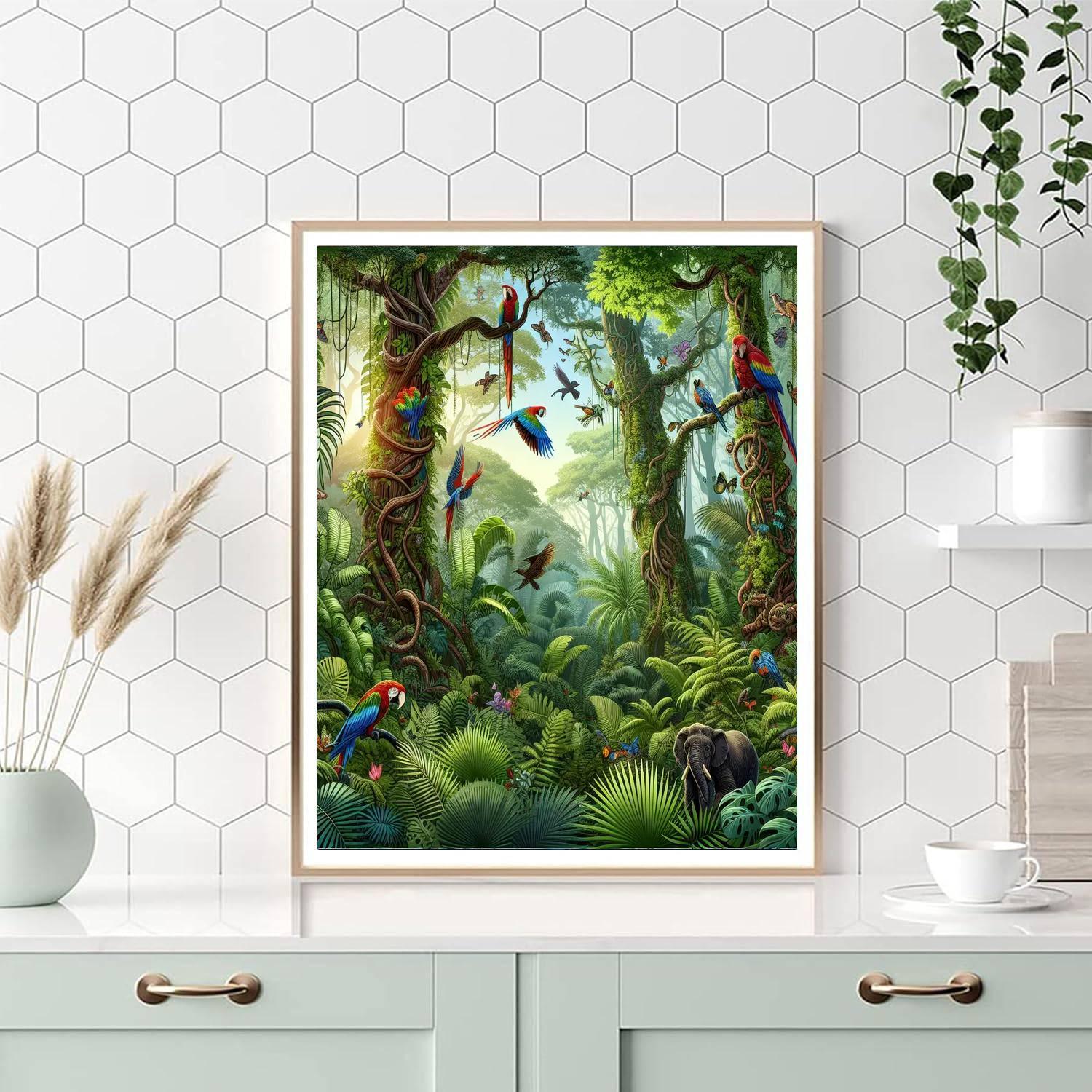 Jungle Exploration Adventure Paint By Color