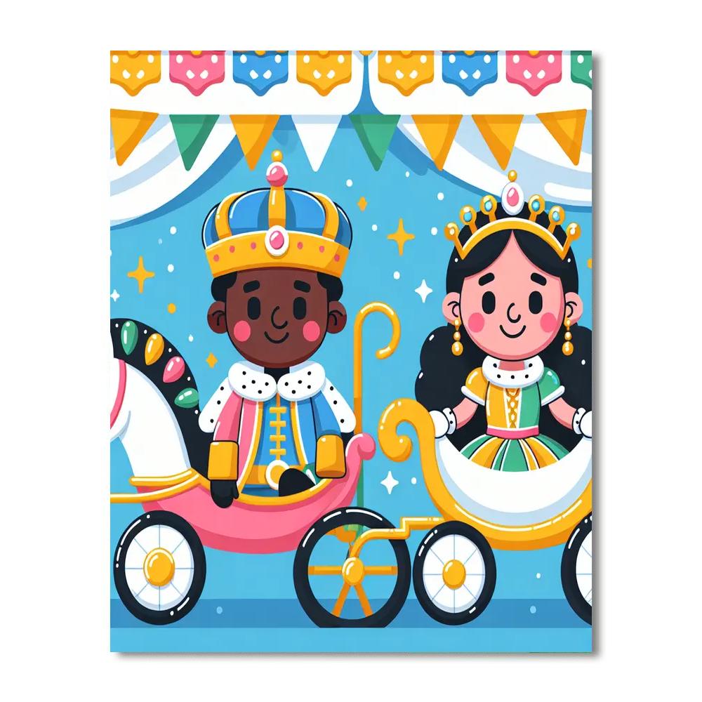 Royal Palace Parade Paint By Numbers Kits