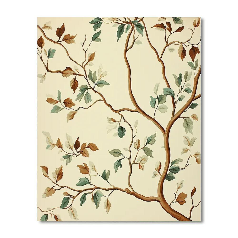 Leonardo Da Vinci Inspired The Language Of Trees  DIY Paint By Numbers