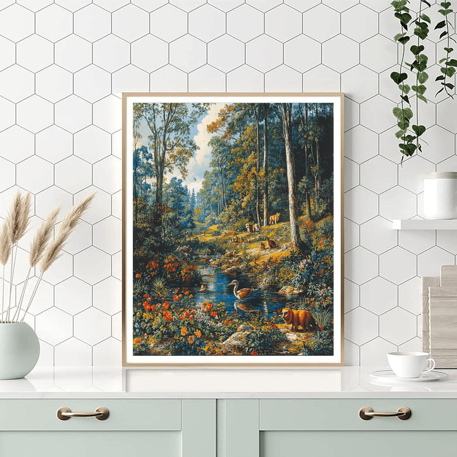 John James Audubon Inspired Wildlife Whispers  Numbered Painting Kits