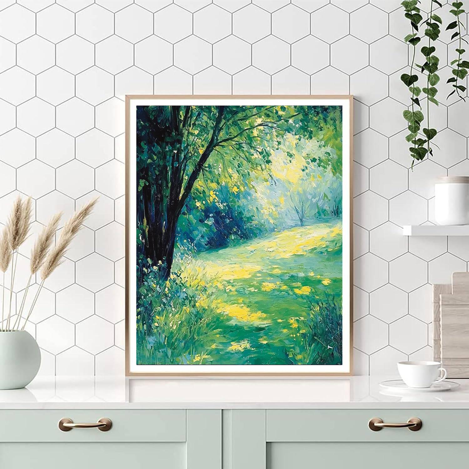 Edgar Degas Inspired Whispers Of A Meadow  Paint By Color