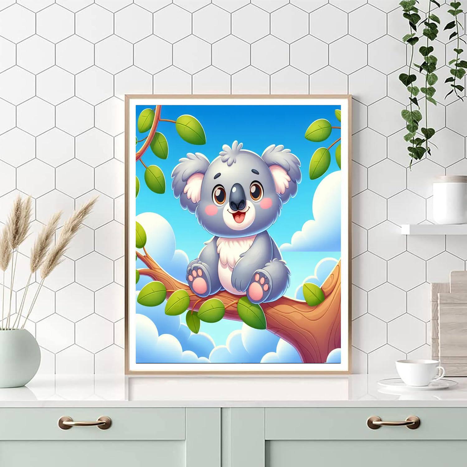 Cuddly Koala Adventure Paint By Color