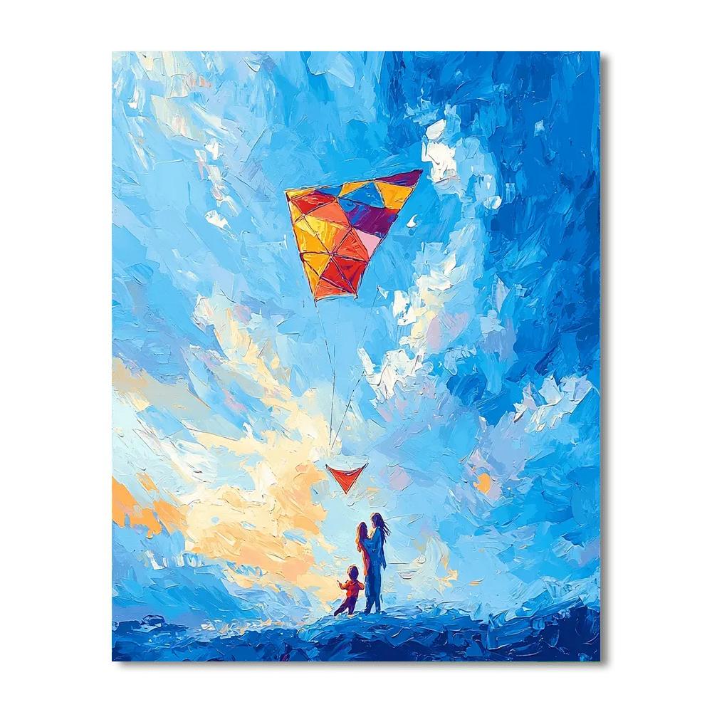 Soaring Together Number Painting