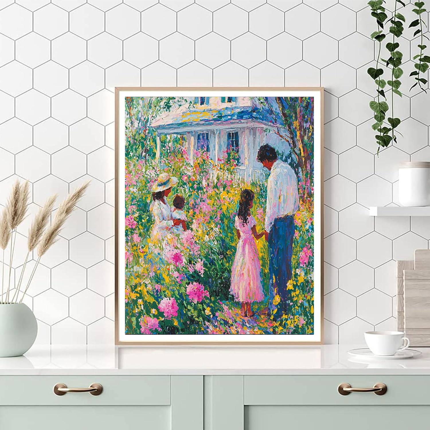 Nurturing Blossoms Paint By Numbers