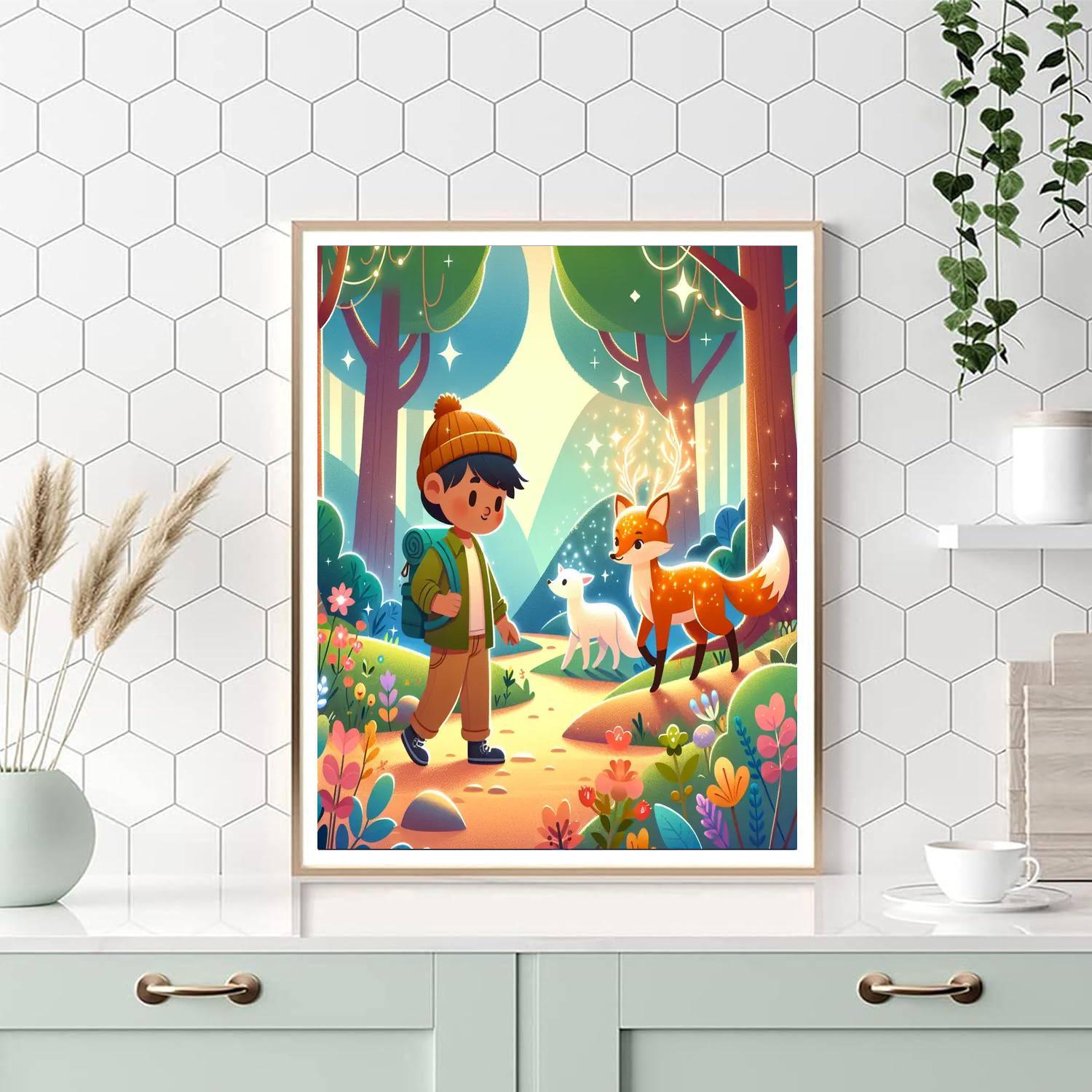 Mystical Forest Quest Paint By Numbers Kits