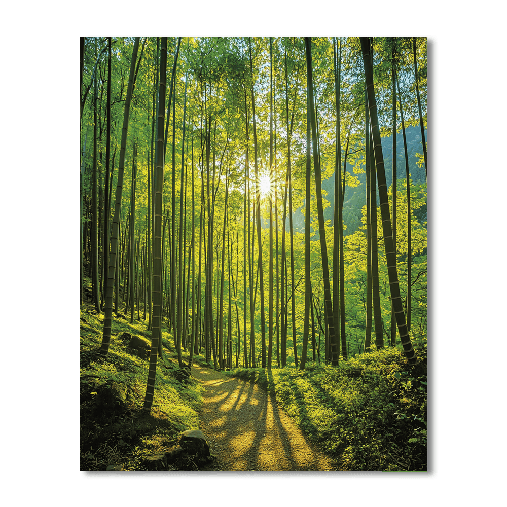 Bamboo Grove Numbered Painting Kits